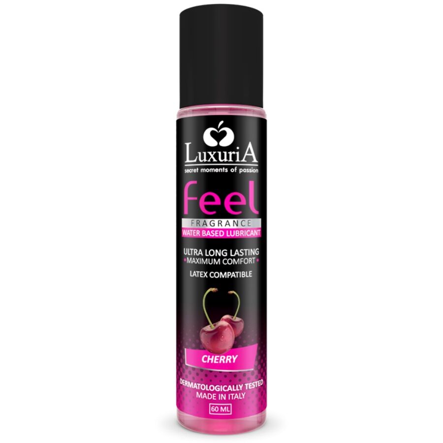 Gel lubrifiant Intimateline Luxuria Feel Cherry parfum cerise, 60 ml