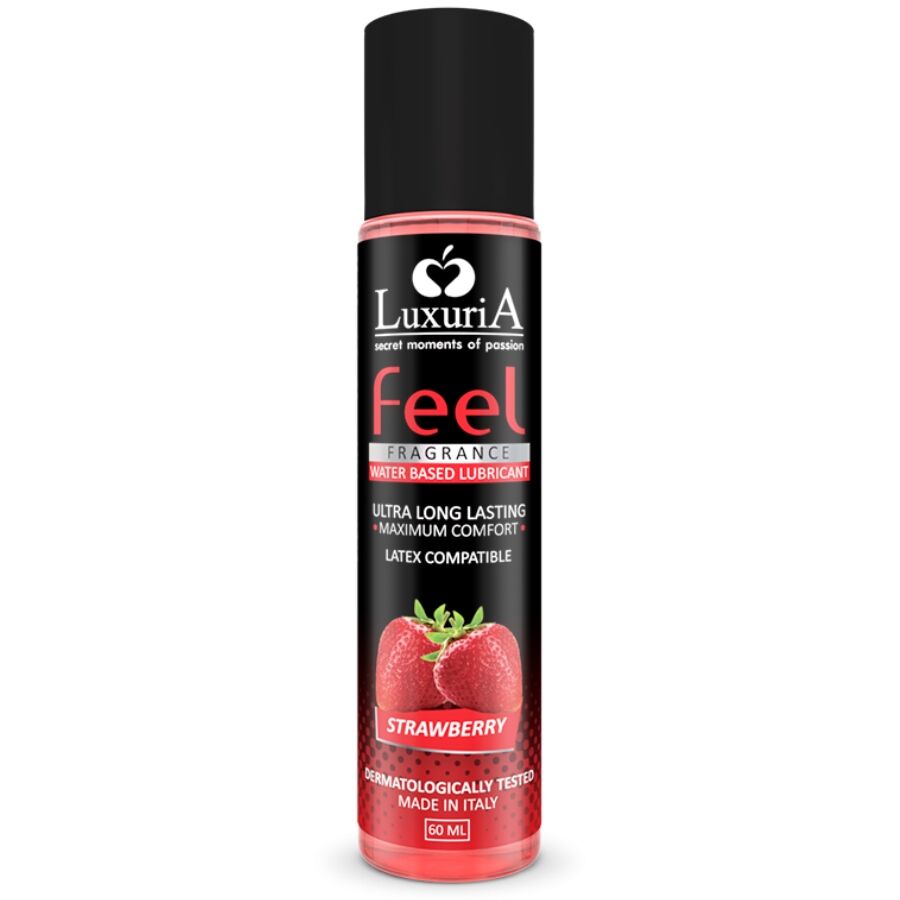 INTIMATELINE Luxuria Feel gel lubrifiant parfum fraise, 60 ml