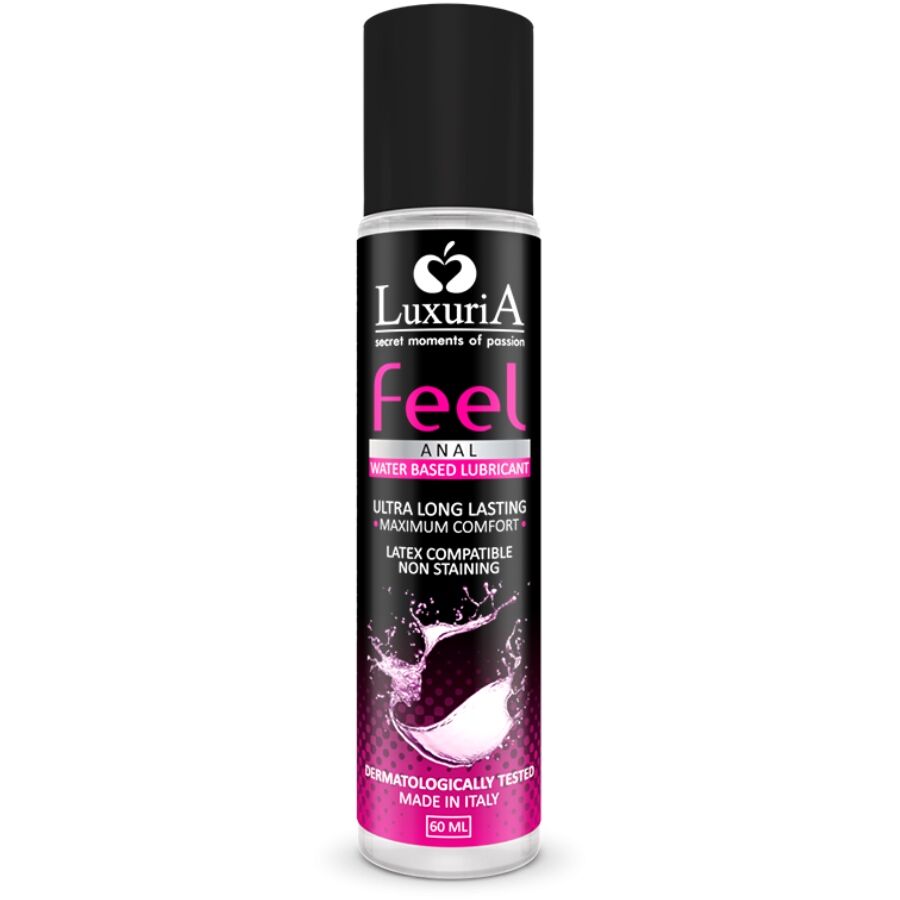 Gel lubrifiant anal à base d’eau Intimateline Luxuria Feel, 60 ml