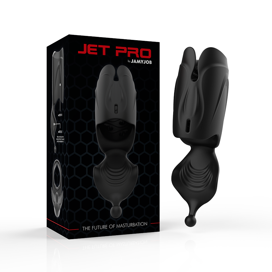 JAMYJOB masturbateur vibrant rechargeable