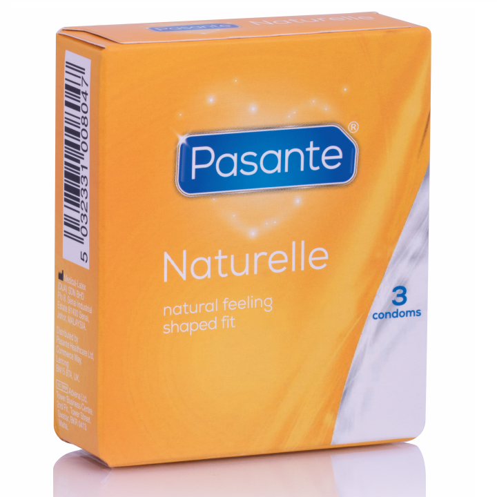 Préservatifs Pasante Naturelle standard, 3 pièces