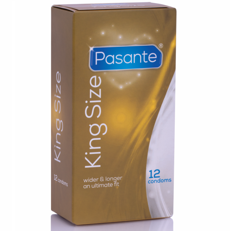 Préservatifs PASANTE King Size, 12 pièces