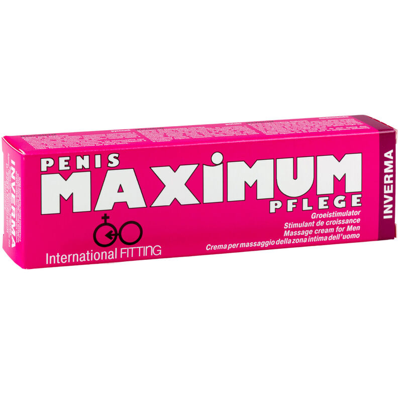 INVERMA Penis Maximum Pflege Cream, crème de massage intime