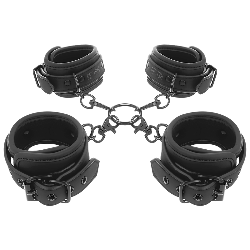 Menottes Fetish Submissive pour poignets et chevilles