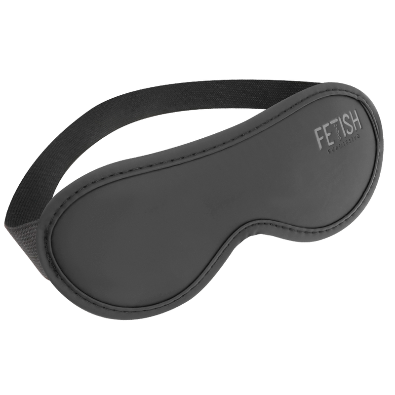 Bandeau pour les yeux Fetish Submissive en cuir vegan