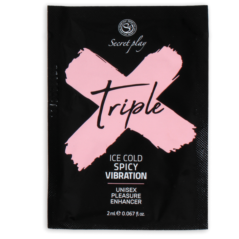 Gel intensifiant SECRETPLAY Triple X, 2 ml