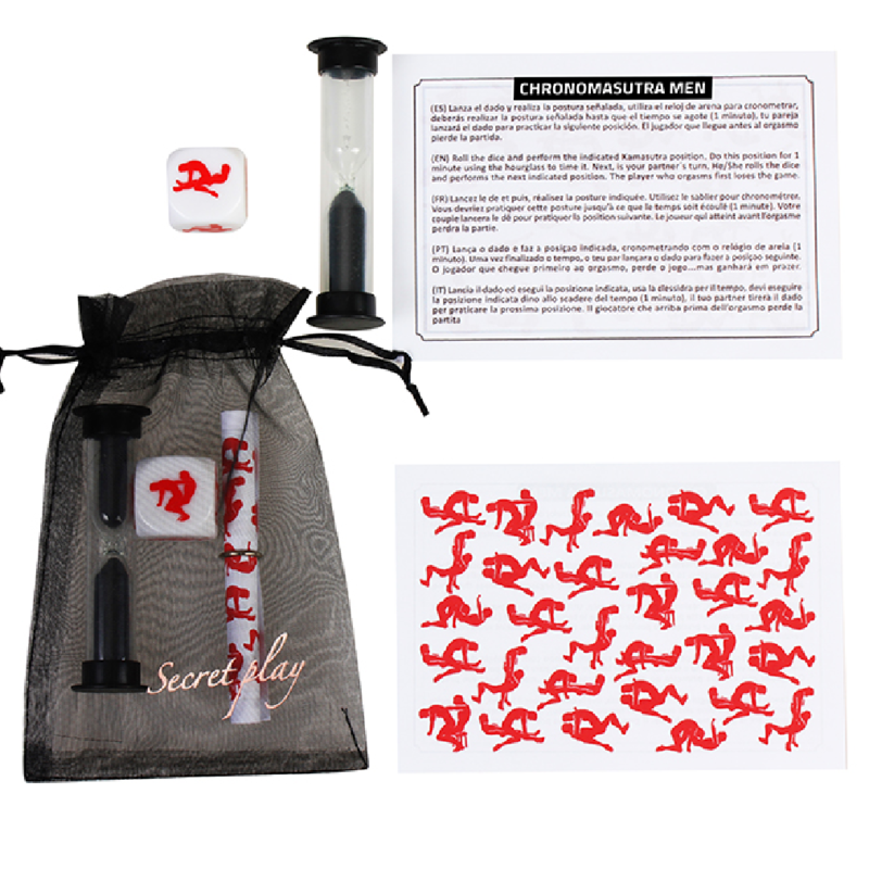 Kit Secretplay Chronomasutra Play Gay : dés érotiques