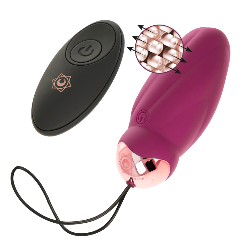 Œuf vibrant RITHUAL SITA avec télécommande et rotation