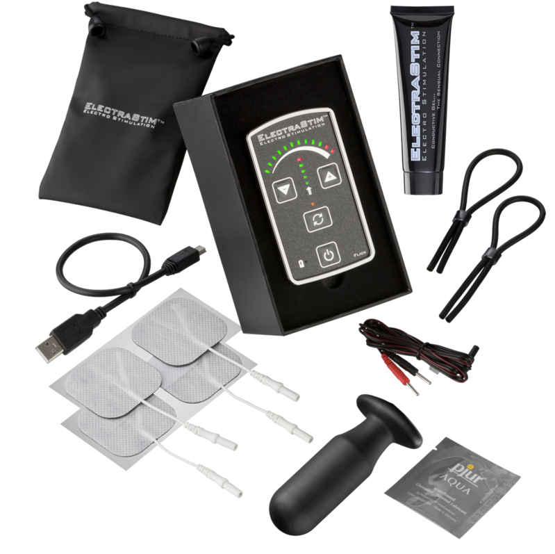 Stimulateur d’électrostimulation sexuelle ElectraStim Flick Multi Pack