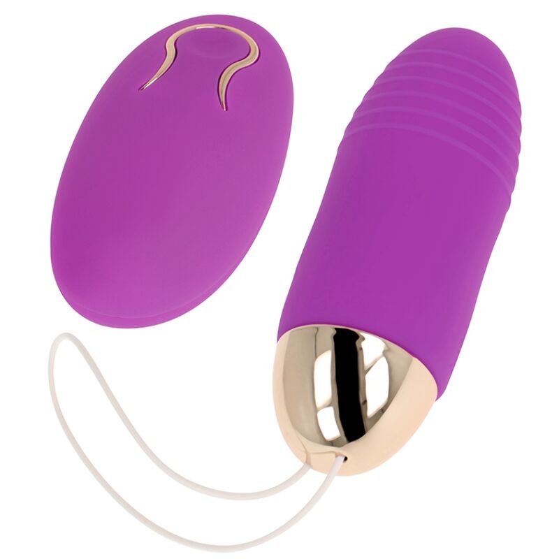 Œuf vibrant OHMAMA avec télécommande, violet