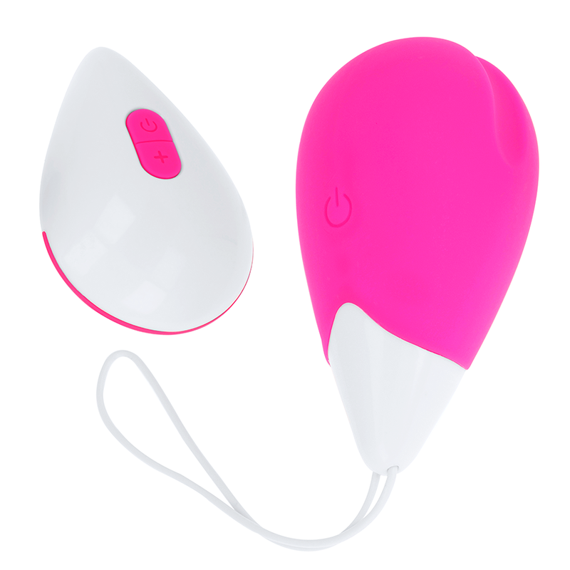 Œuf vibrant OHMAMA texturé avec télécommande