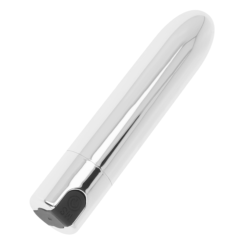Mini vibromasseur Bullet OHMAMA, argenté