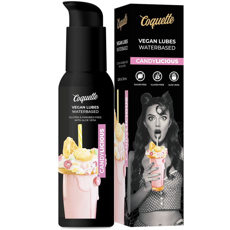 Lubrifiant goût Candylicious Coquette Chic Desire, 100 ml