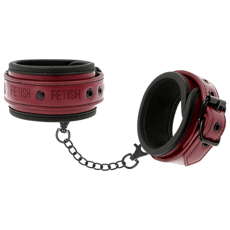 FETISH SUBMISSIVE DARK ROOM Menottes pour poignets et chevilles