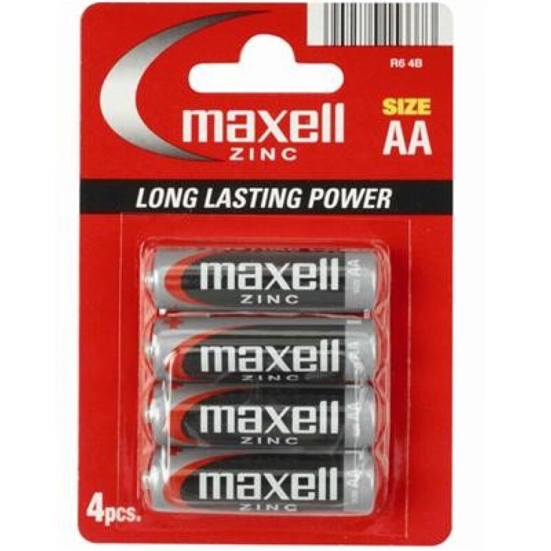 Pile alcaline AA longue durée, idéale pour les appareils et les jouets MAXELL