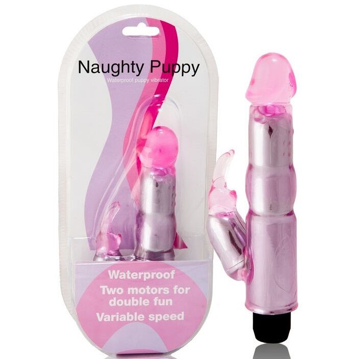 Rabbitvibrator BAILE avec stimulateur rose