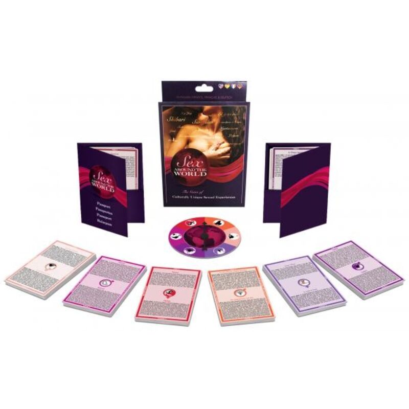 KHEPER GAMES Sex Around the World Travel Edition jeu de société érotique