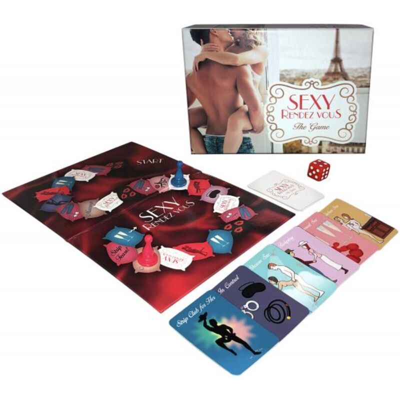 KHEPER GAMES Sexy Rendez Vous, jeu de société érotique pour deux